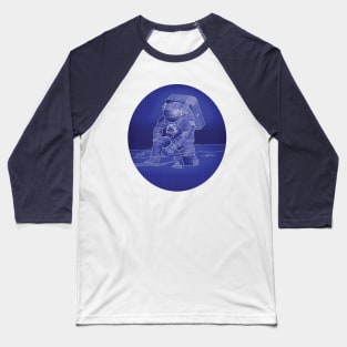 Nasa Space Suit Baseball T-Shirt